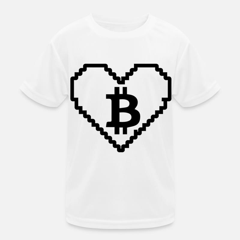 Crypto Bitcoin Trading T-shirt sport Enfant