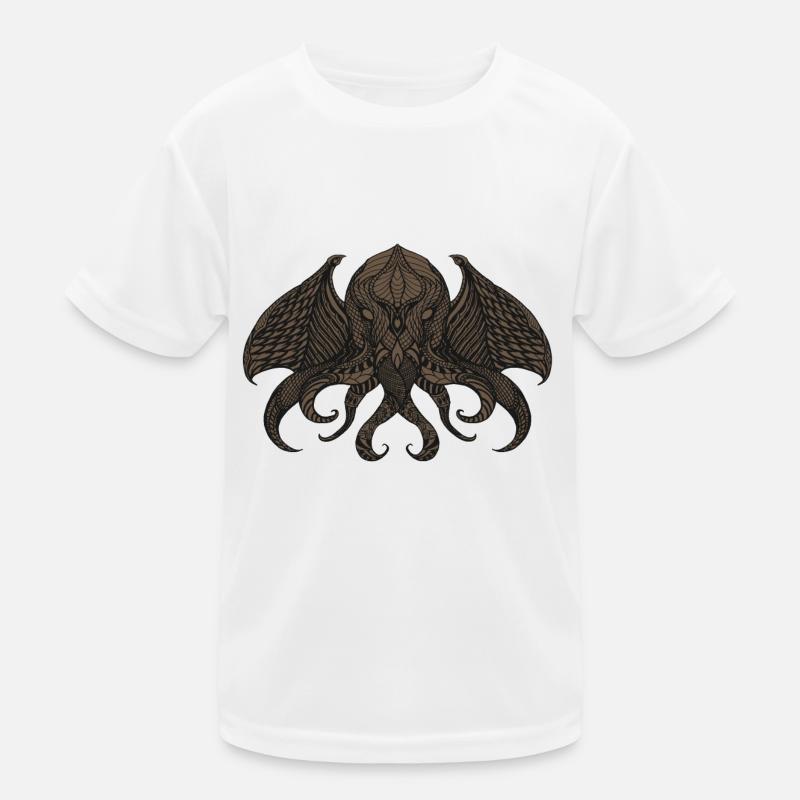 Cthulhu II Bronze Kids Functional T-Shirt