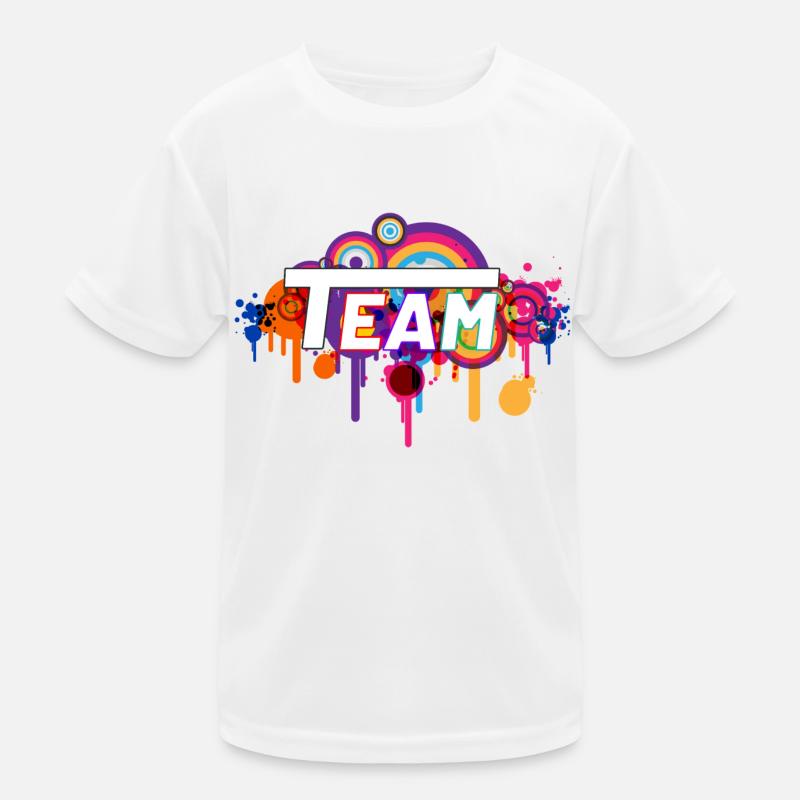 "Team" - Unbeatable together Kids Functional T-Shirt
