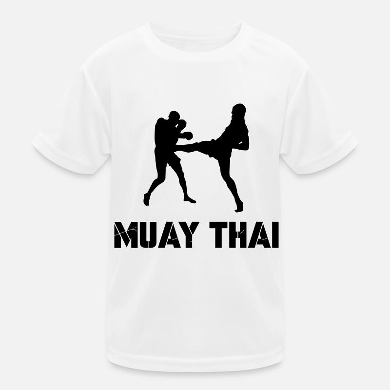 muay thai Kinder Funktions-T-Shirt