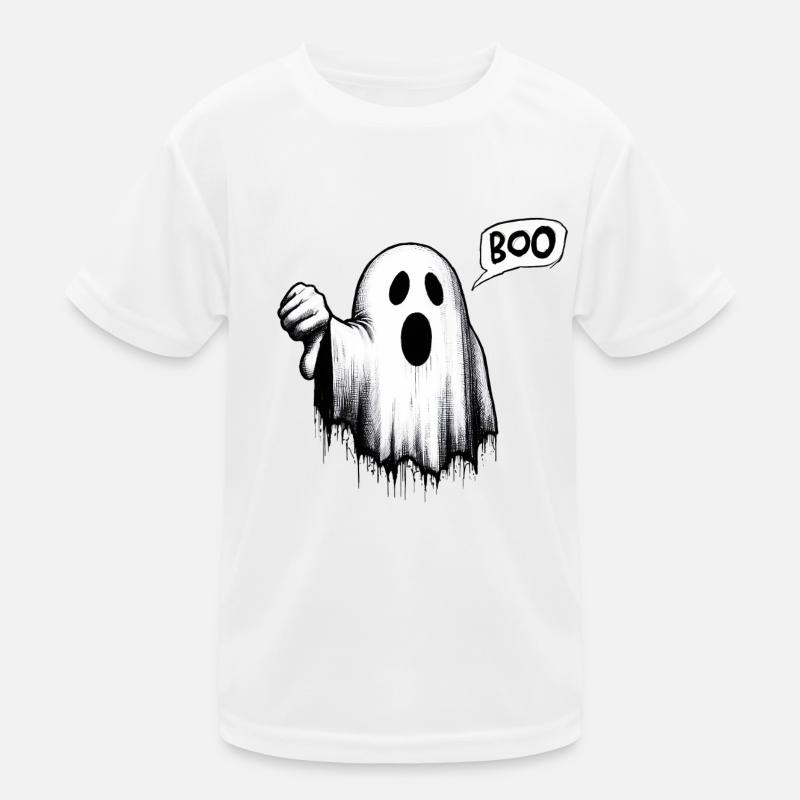 Der Boo Geist ist dagegen Kinder Funktions-T-Shirt