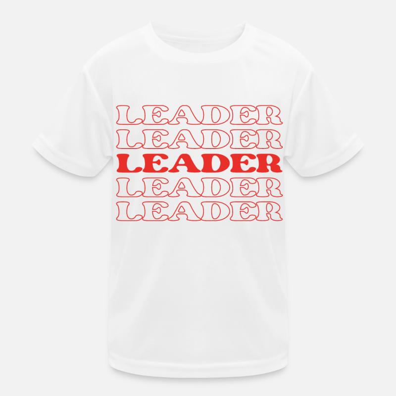 Leiter Leiter Leiter Vorgesetzter Manager Kinder Funktions-T-Shirt