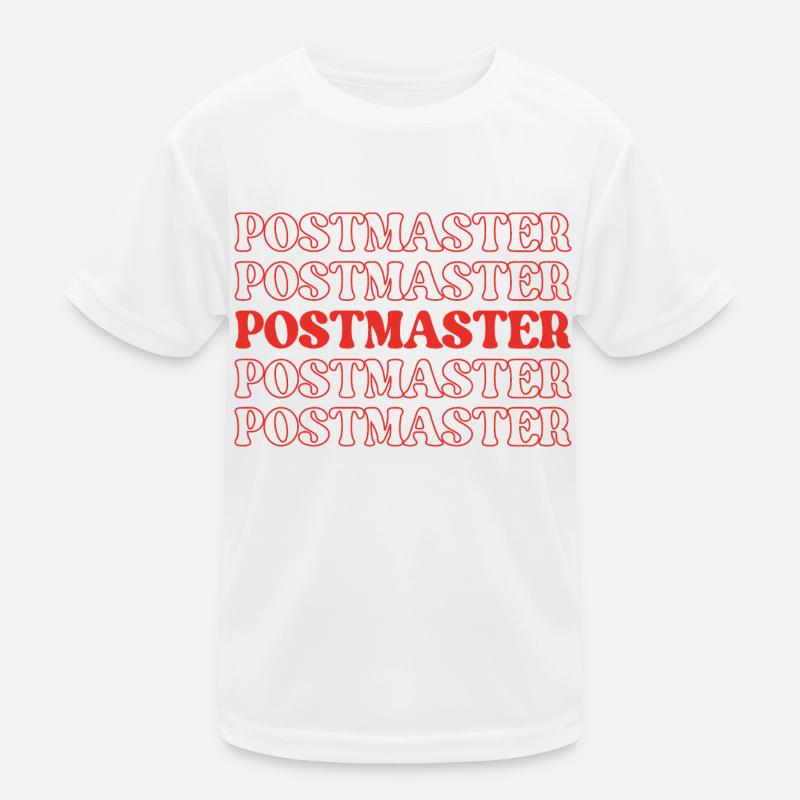 Maître de poste, facteur, directeur de bureau de poste T-shirt sport Enfant