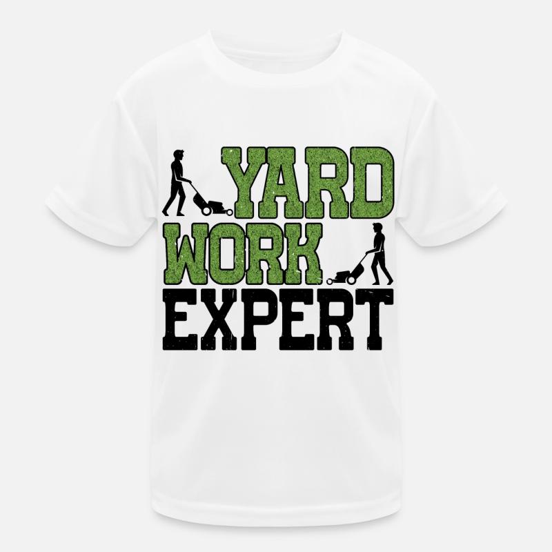 Yard Work Expert 22 Kids Functional T-Shirt