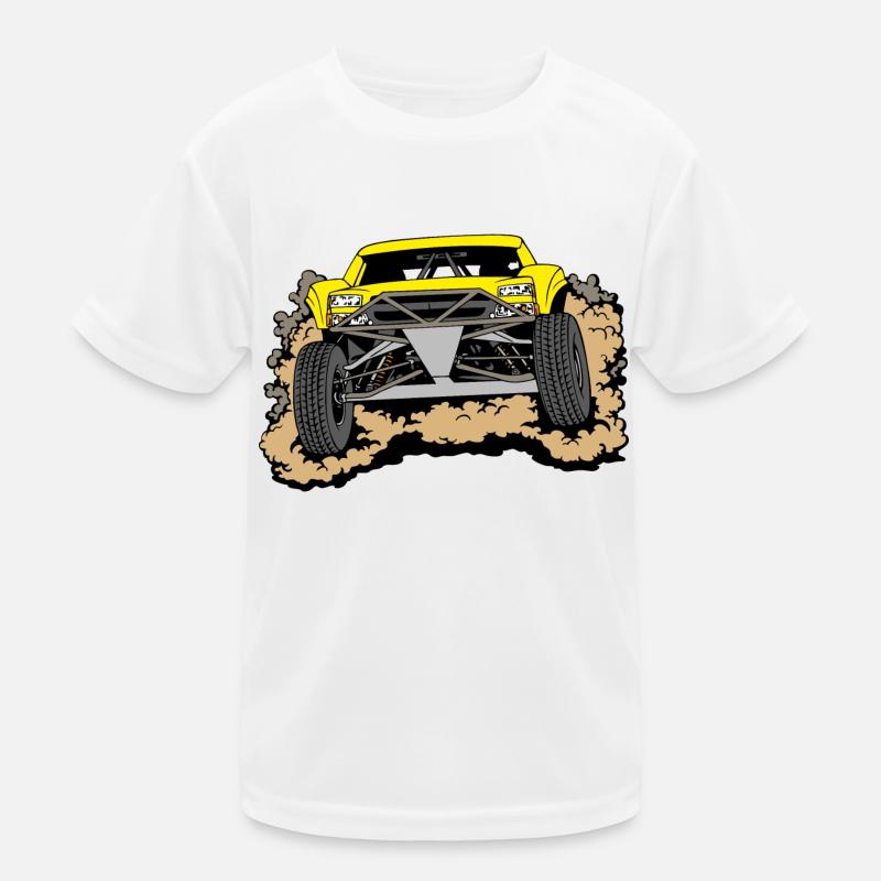 Wüstenjeep yellow Kinder Funktions-T-Shirt