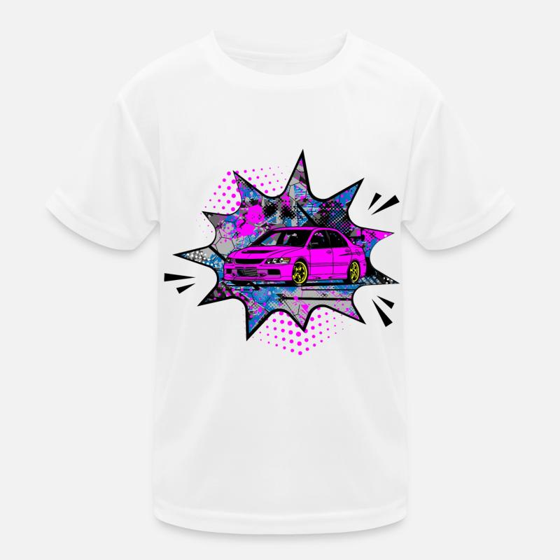 Mitsu pink bubble - Kids Functional T-Shirt - white