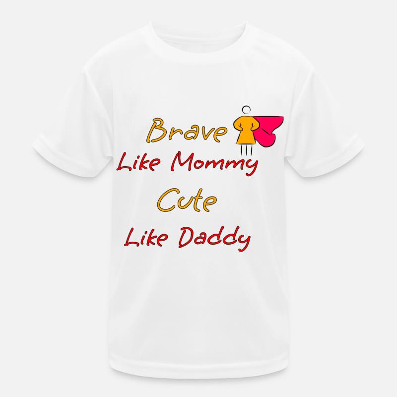 Brave Mom Kids Functional T-Shirt