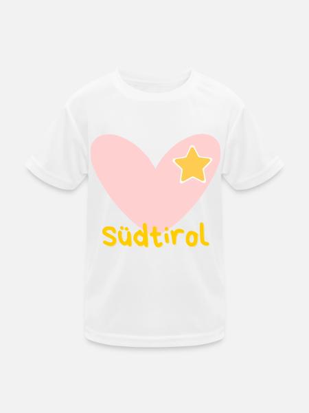 Ski trips - South Tyrol - Ski Holiday - Skiing - Tyrol - Kids Functional T-Shirt - white - Front