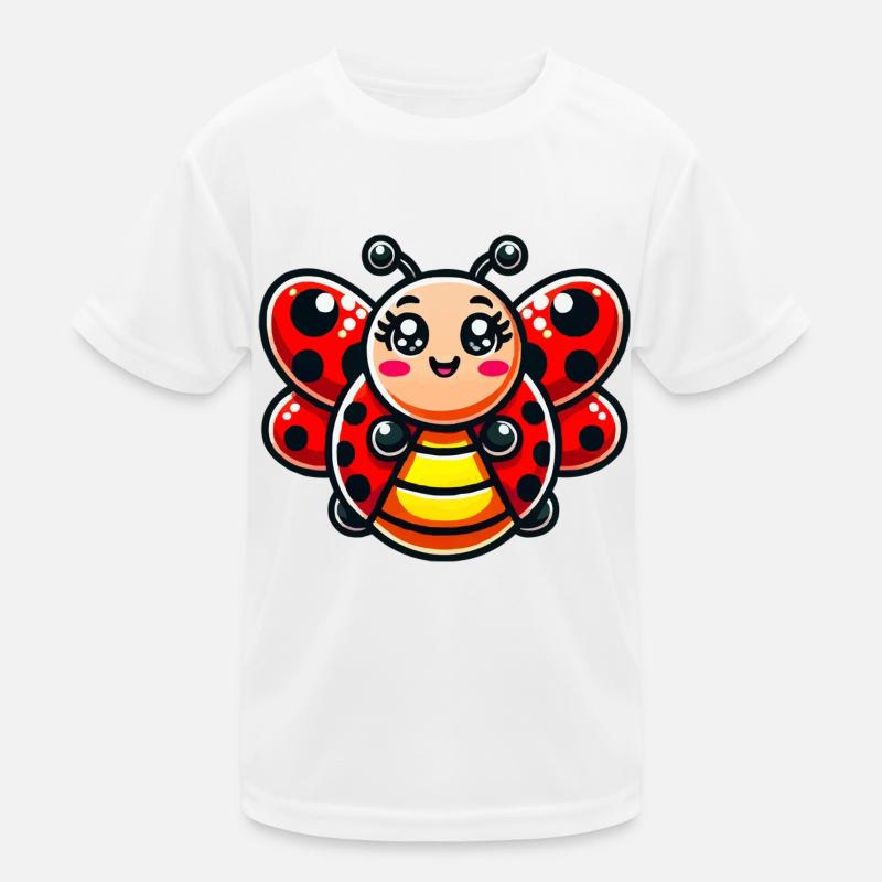 Ladybug Comic Kids Functional T-Shirt