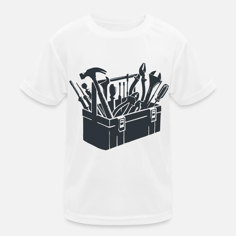 Tool Toolbox Kids Functional T-Shirt
