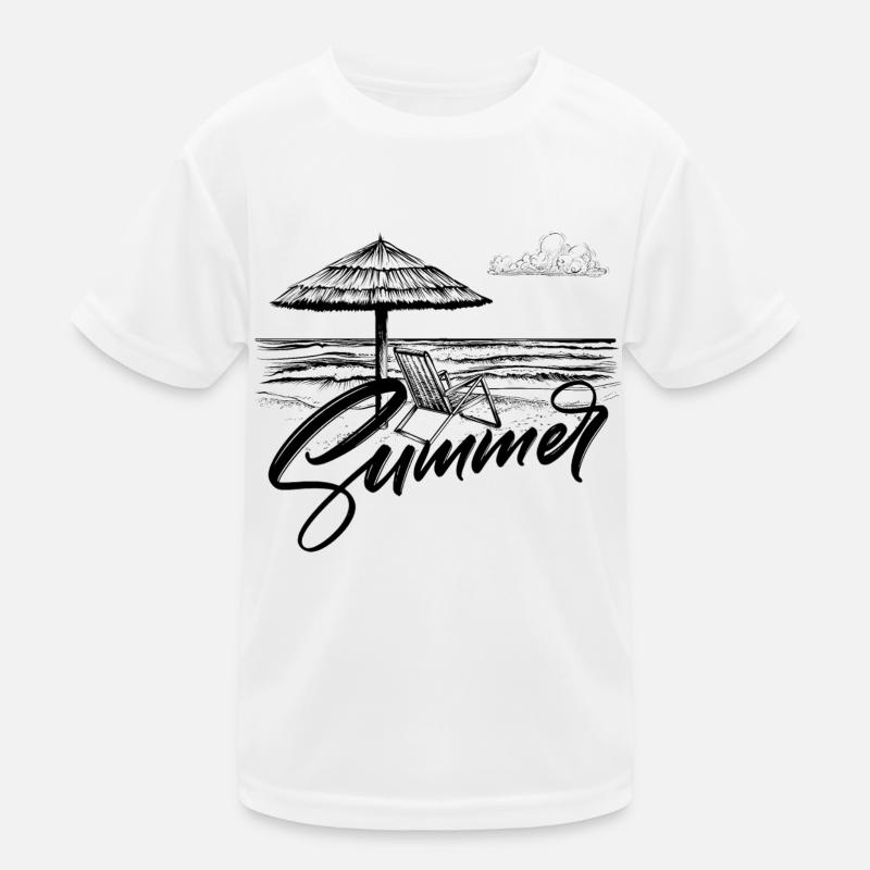 Summer Kids Functional T-Shirt