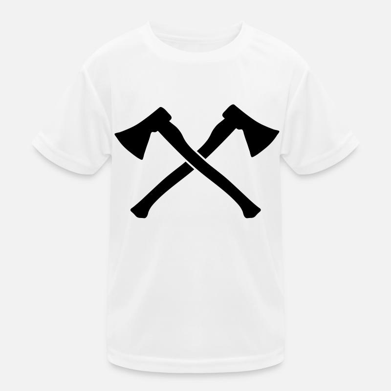Haches croisées T-shirt sport Enfant