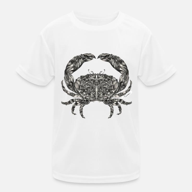 Krebs Sternzeichen Kinder Funktions-T-Shirt