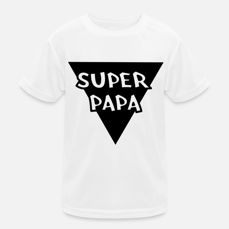 super vater Kinder Funktions-T-Shirt