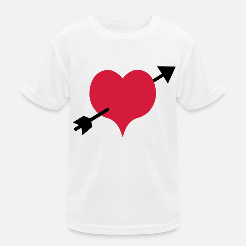 arrow - Kids Functional T-Shirt - white