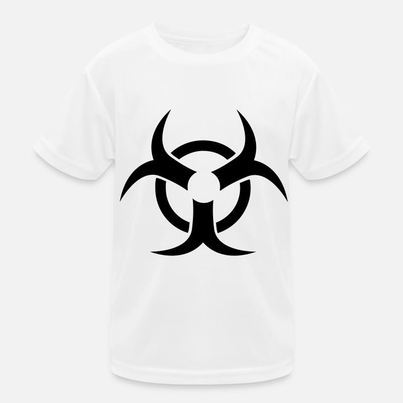 nucléaire radioactive T-shirt sport Enfant