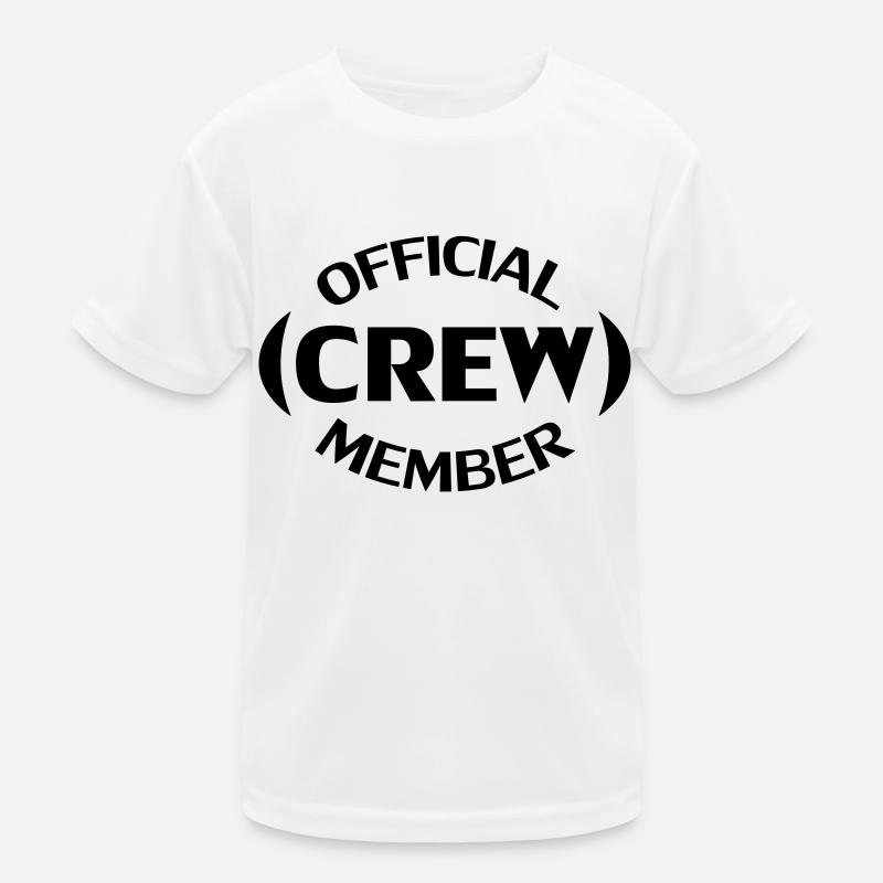 Crew Member T-shirt sport Enfant