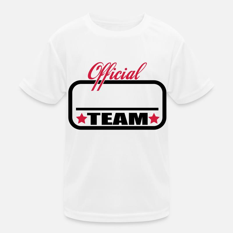 team rahmen Kinder Funktions-T-Shirt