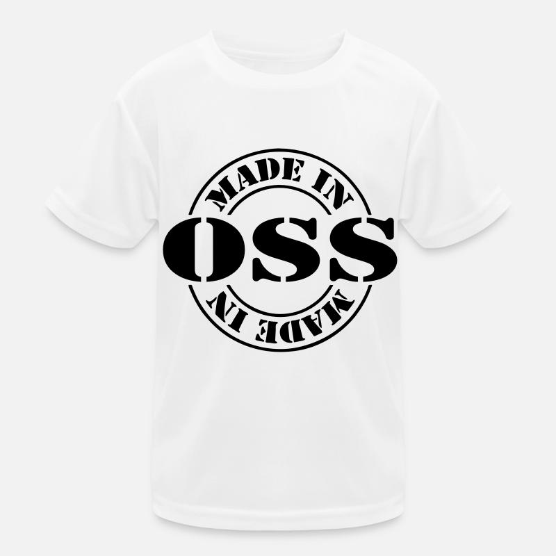 made in oss m1k2 Kinder Funktions-T-Shirt