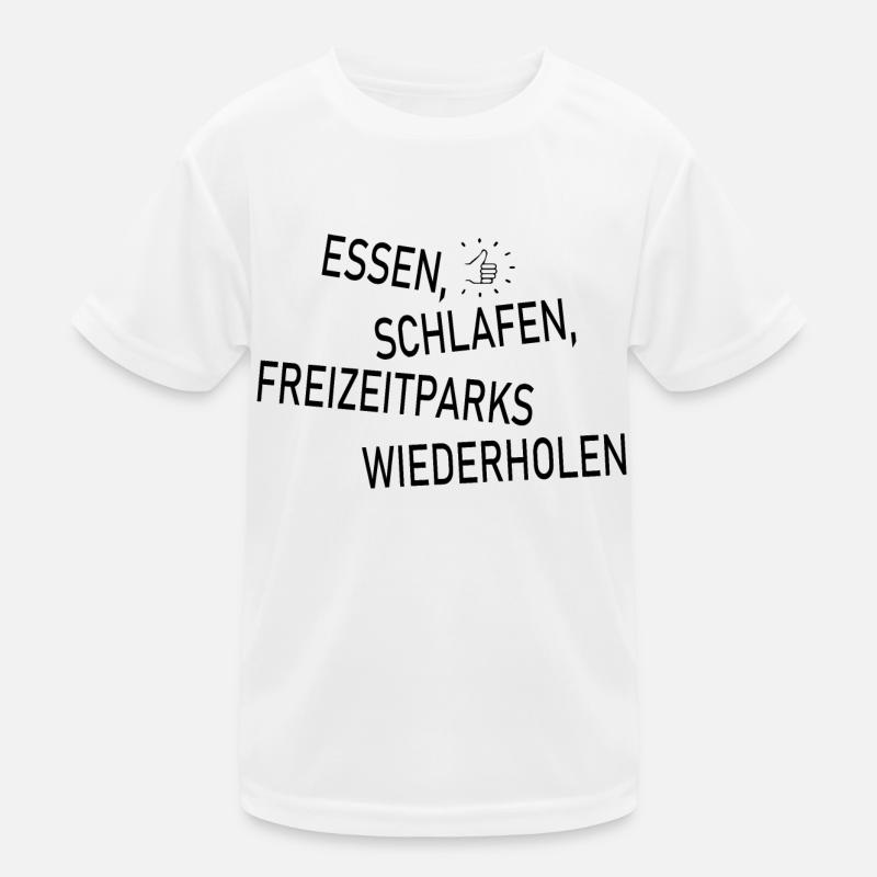 Rollercoaster Achterbahn Kinder Funktions-T-Shirt