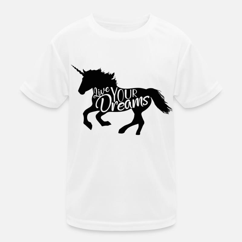 Unicorn Kids Functional T-Shirt