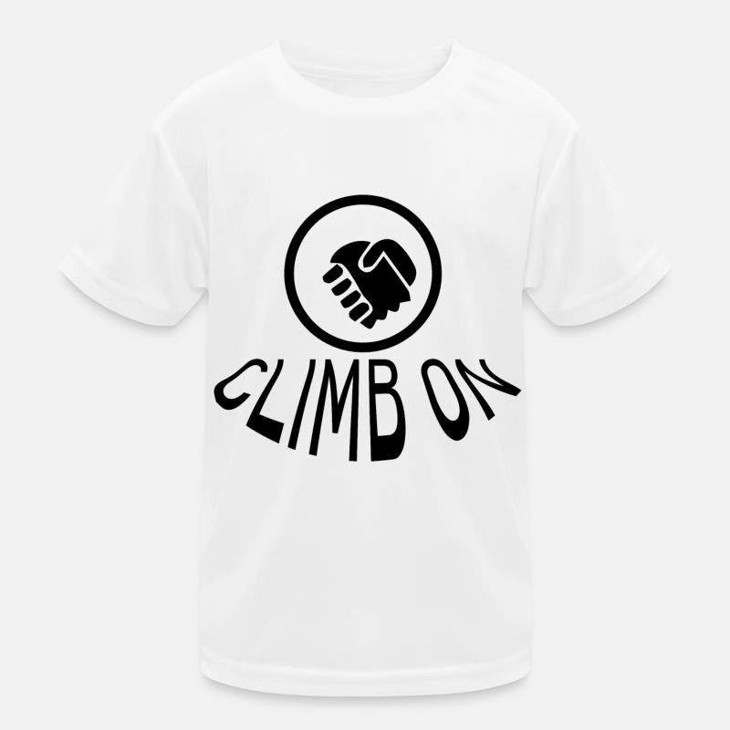 Boulder - Kids Functional T-Shirt - white