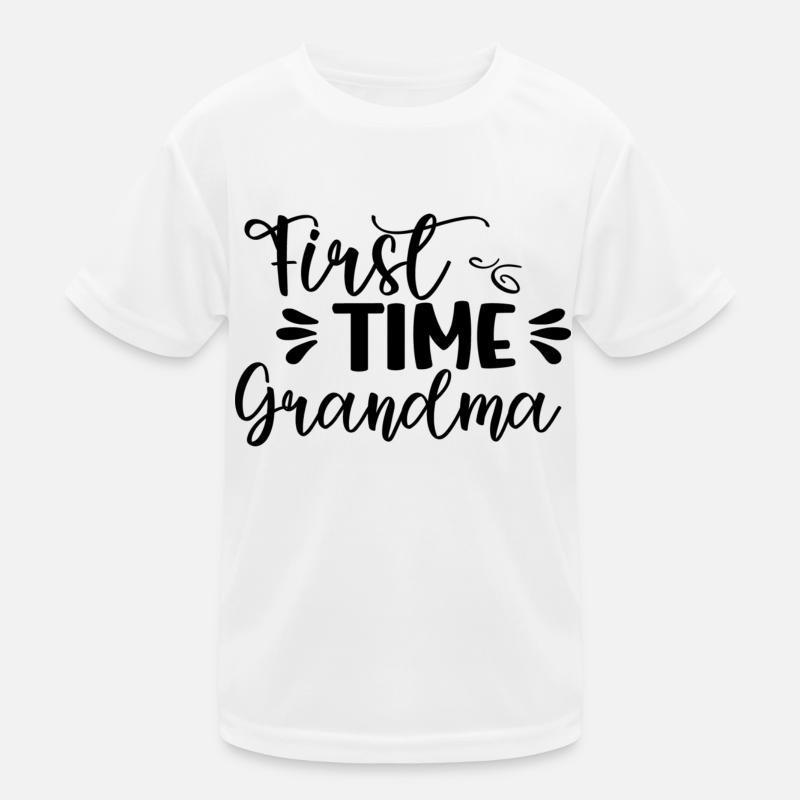First Time Grandma Kinder Funktions-T-Shirt