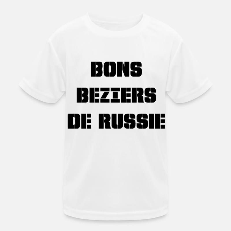 Bons Beziers de Russie (noir) T-shirt sport Enfant