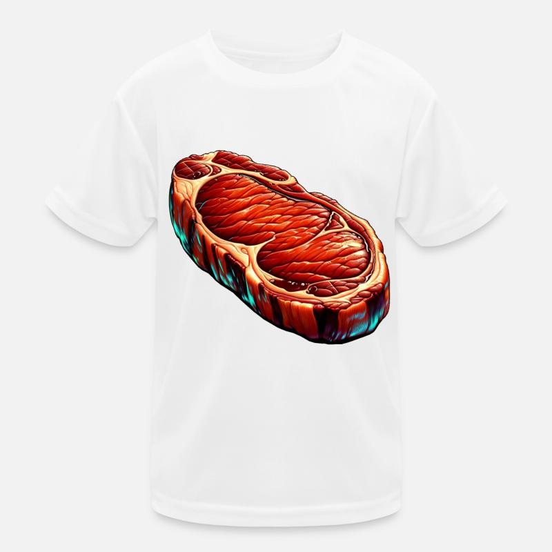 Viande | Griller T-shirt sport Enfant