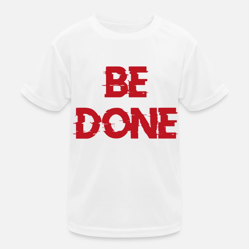 BE DONE Kinder Funktions-T-Shirt