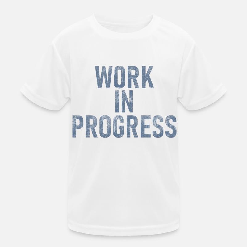 Work in progress Kids Functional T-Shirt