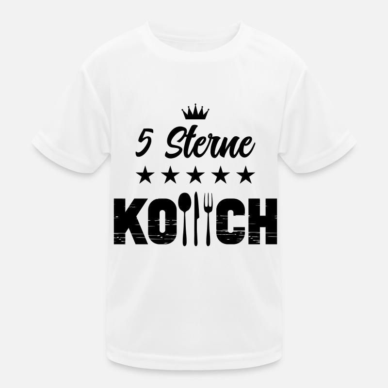 5 Star Chef Kids Functional T-Shirt