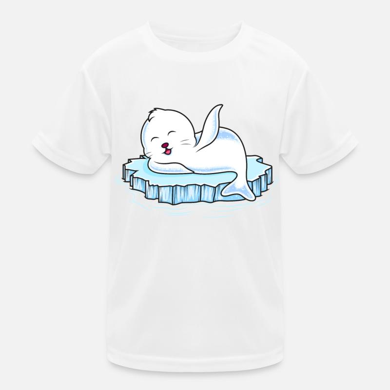 robbe eisscholle Kinder Funktions-T-Shirt