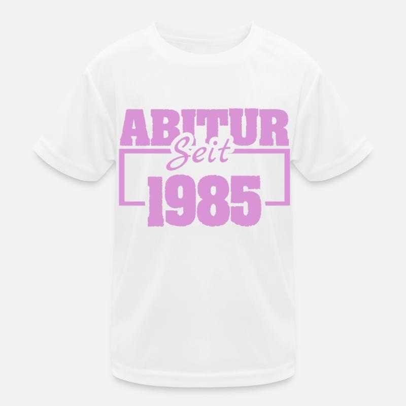 1985 Kinder Funktions-T-Shirt