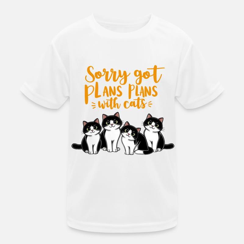 Catswith plans #2 Kinder Funktions-T-Shirt