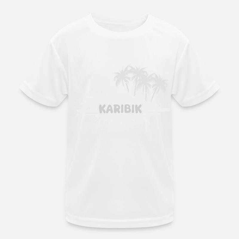 Caribbean as a holiday Kids Functional T-Shirt