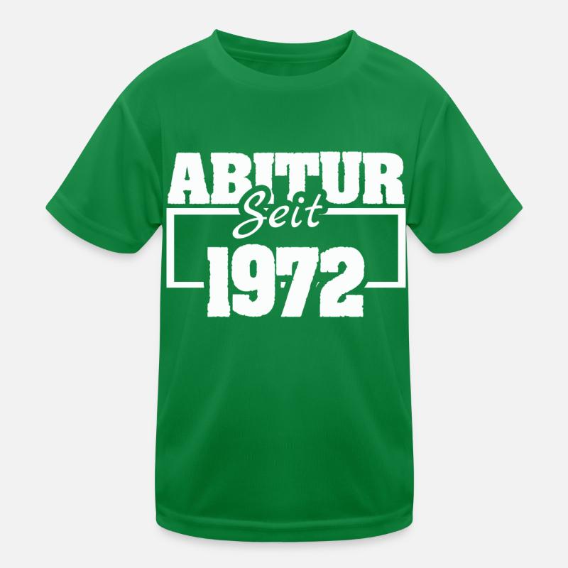 Graduating class of 1972 Kids Functional T-Shirt