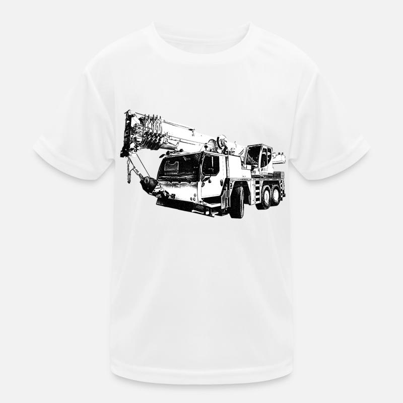 grue mobile T-shirt sport Enfant