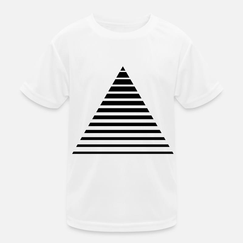 Triangle de lignes T-shirt sport Enfant