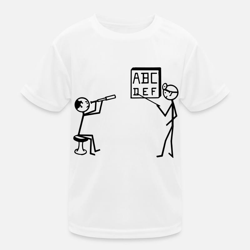 Augenarzt, Sehtest Kinder Funktions-T-Shirt