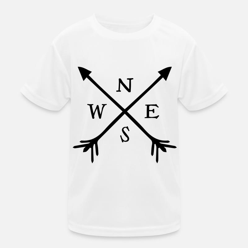 Kompass Kinder Funktions-T-Shirt