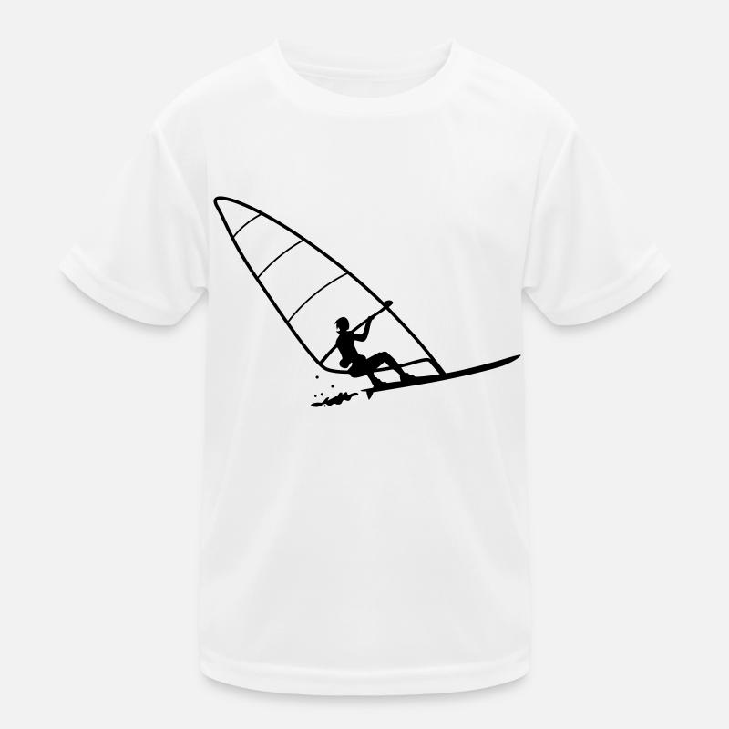 windsurfing Kids Functional T-Shirt