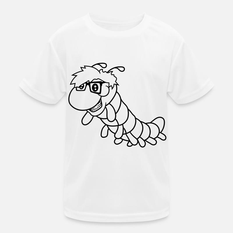 nerd geek horn goggles smart smart freak bookworm Kids Functional T-Shirt