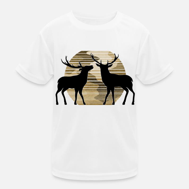 Cerf T-shirt sport Enfant