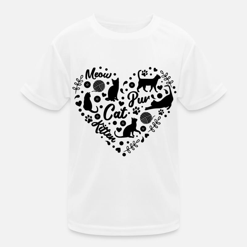 Vie de chat T-shirt sport Enfant