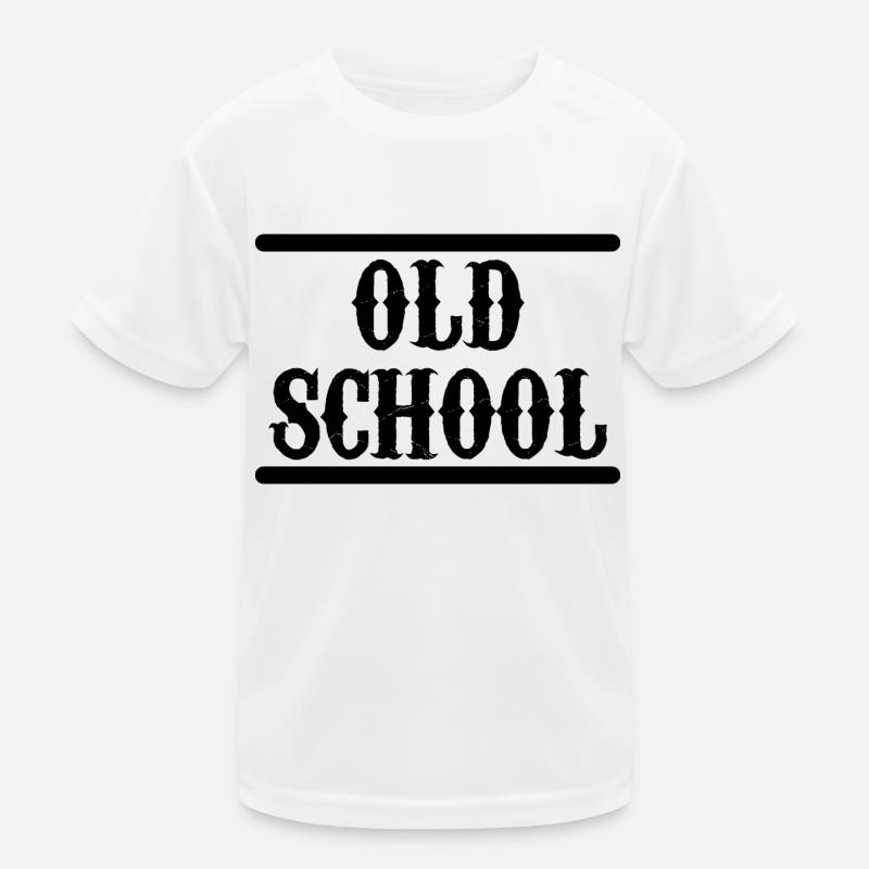 Old School Kinder Funktions-T-Shirt