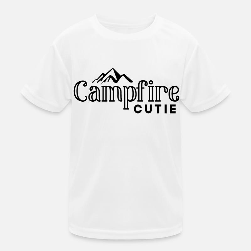 Feu de camp mignon T-shirt sport Enfant