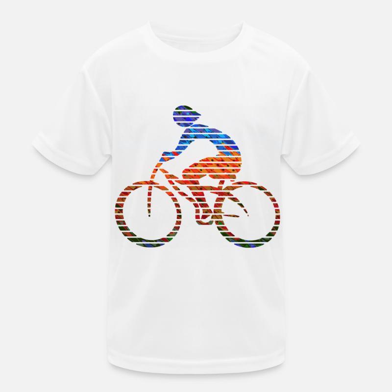 Cyclist Kids Functional T-Shirt