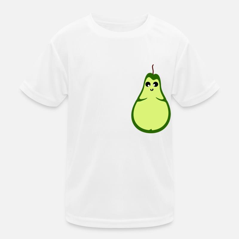 Birne Kinder Funktions-T-Shirt