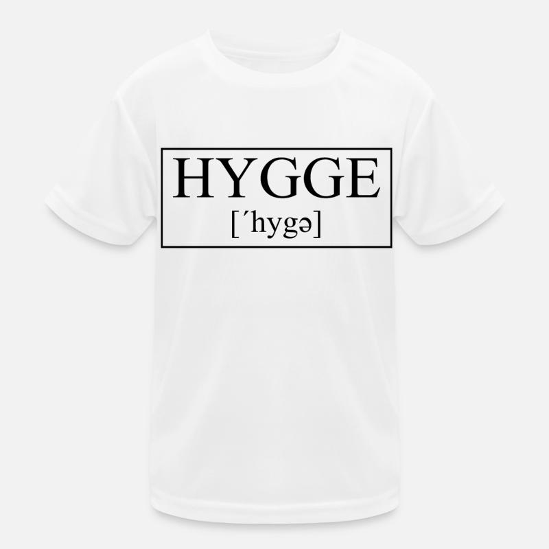 Hygge - Danish tradition - Attitude to life - Nice Kids Functional T-Shirt